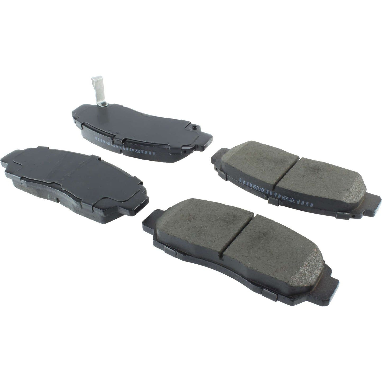 StopTech Street Brake Pads; Front With Shims