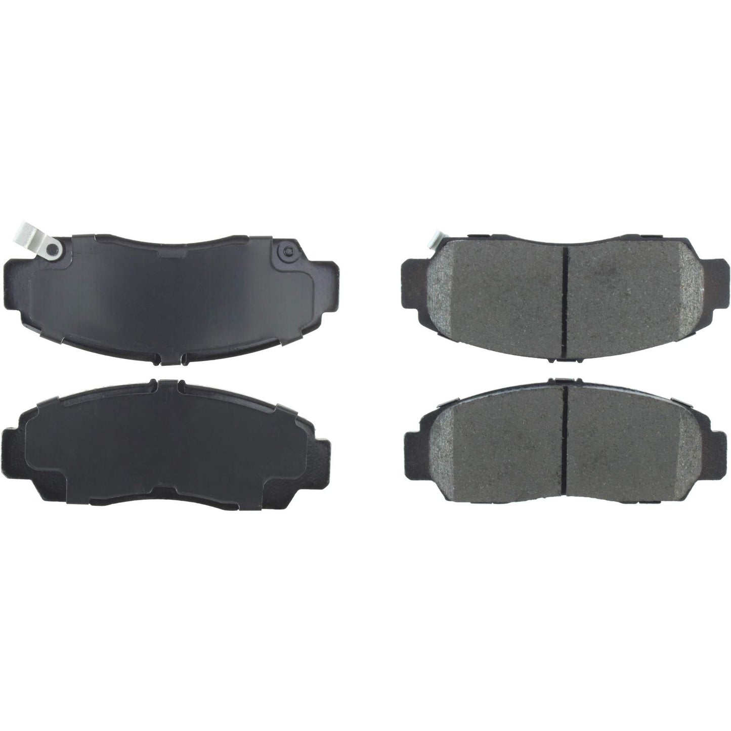 StopTech Street Brake Pads; Front With Shims