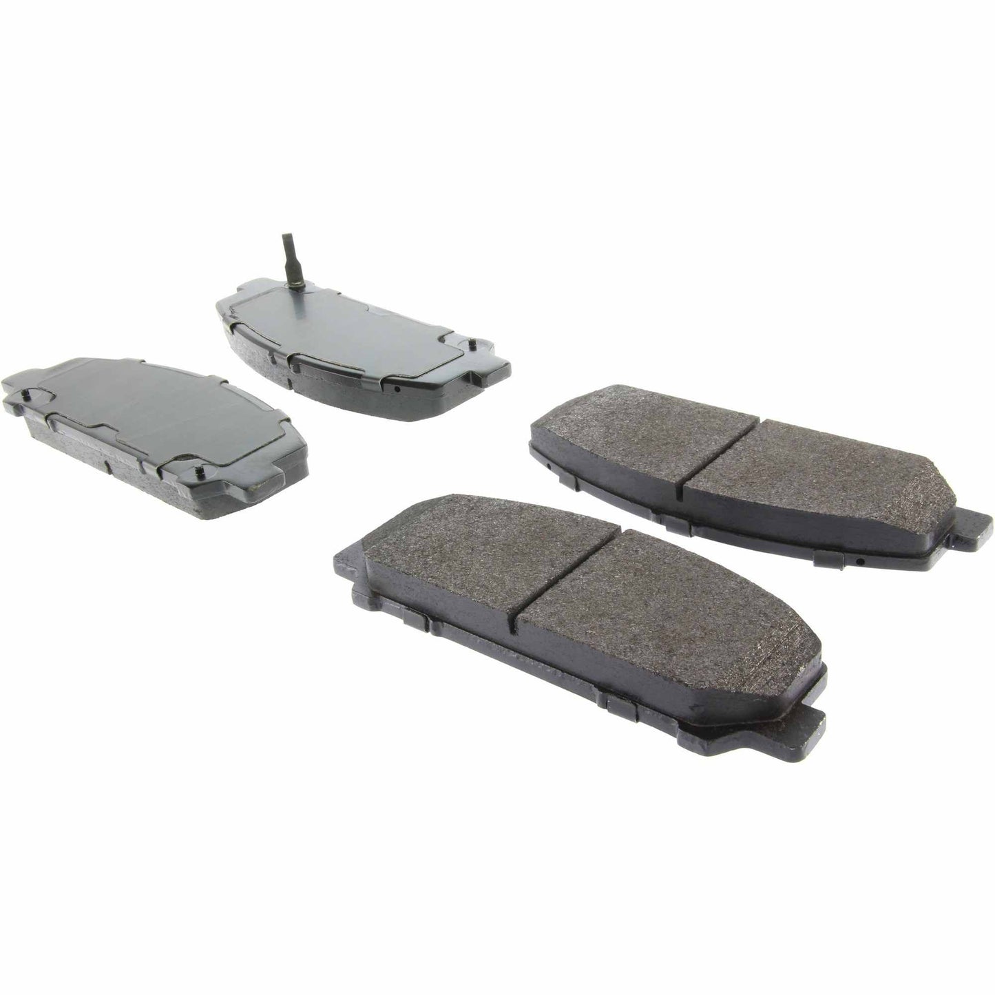 StopTech Street Brake Pads; Front With Shims