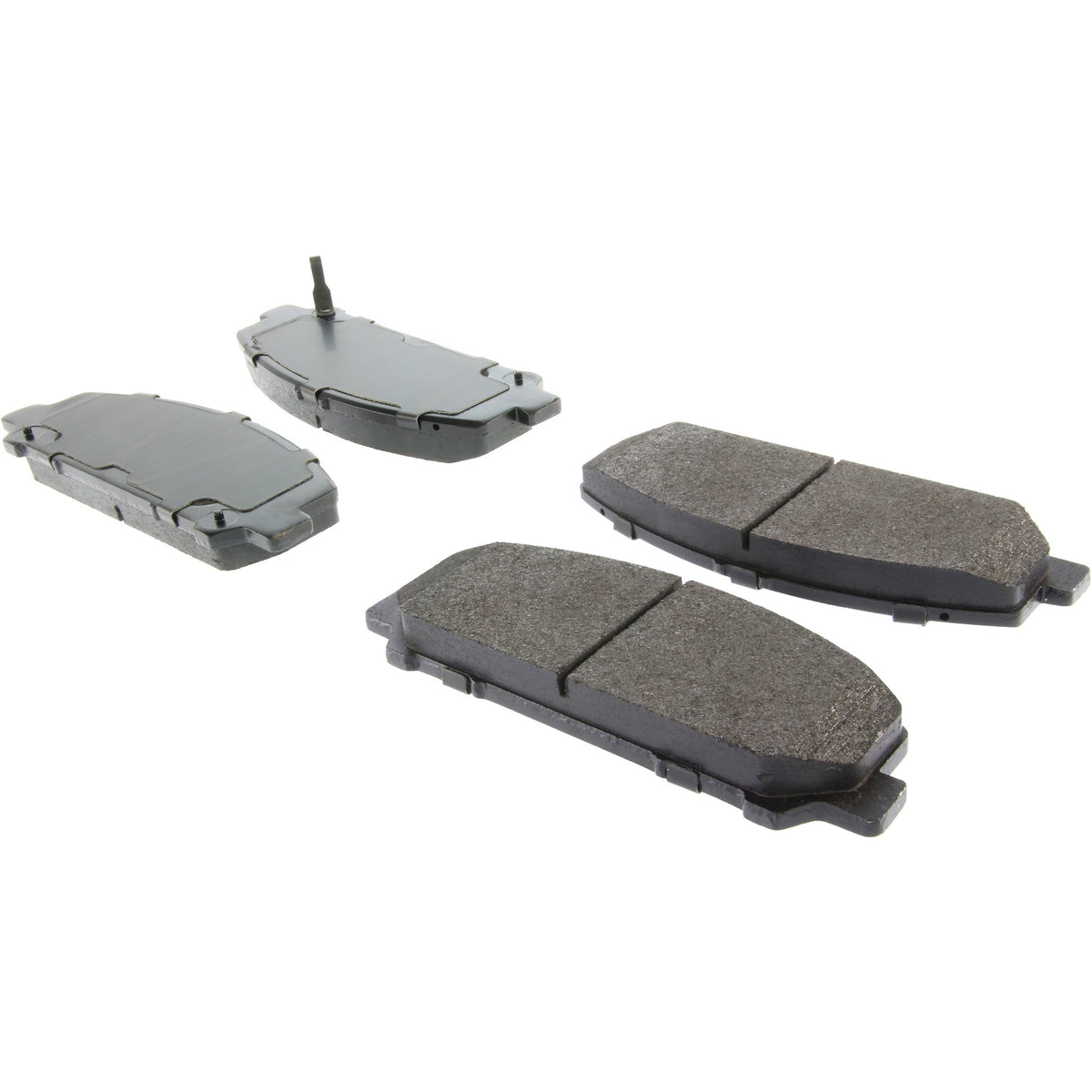 StopTech Street Brake Pads; Front With Shims