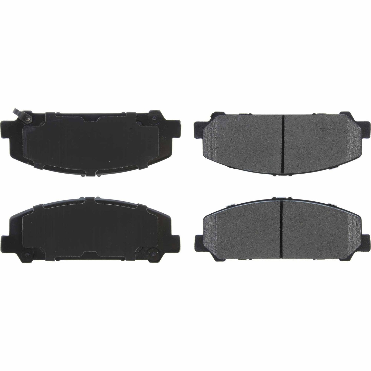 StopTech Street Brake Pads; Front With Shims
