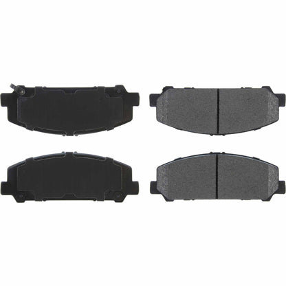 StopTech Street Brake Pads; Front With Shims