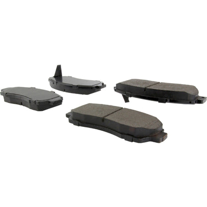 StopTech Street Brake Pads; Front With Shims