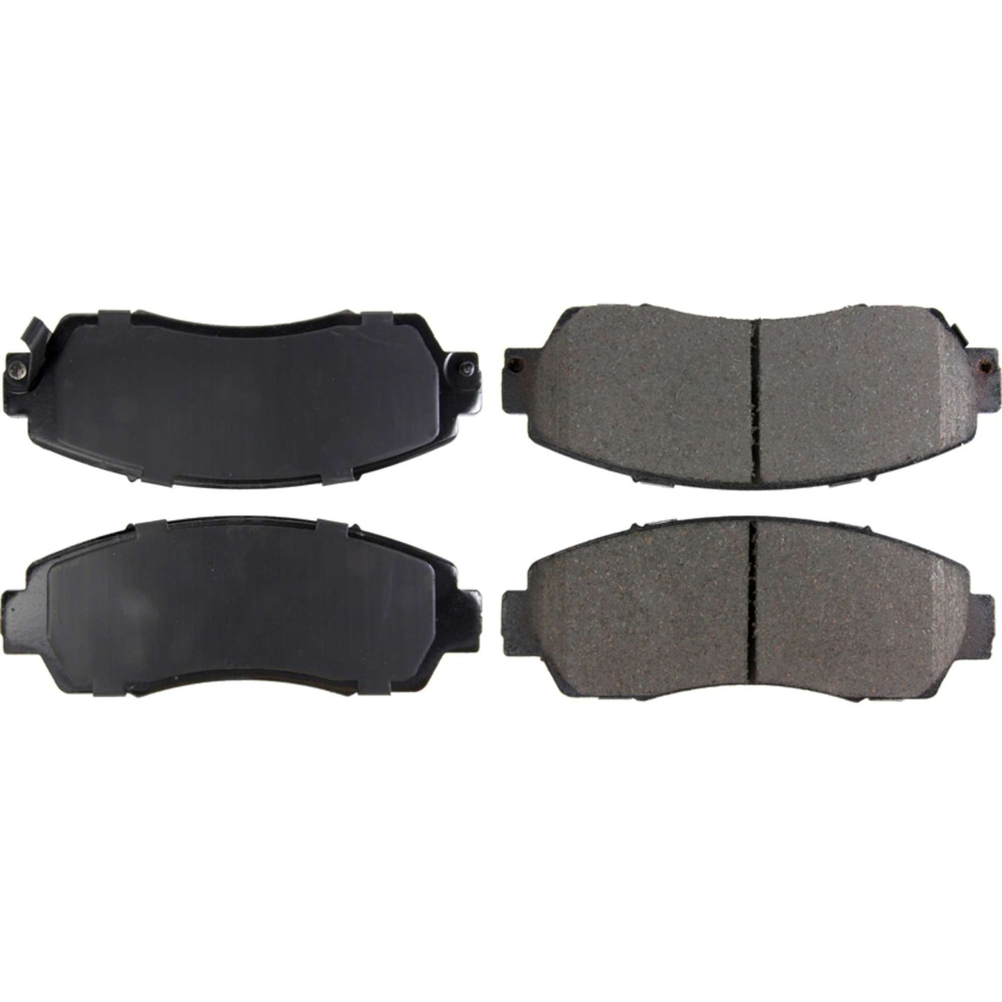 StopTech Street Brake Pads; Front With Shims