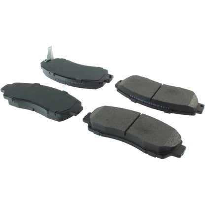 StopTech Street Brake Pads; Front With Shims