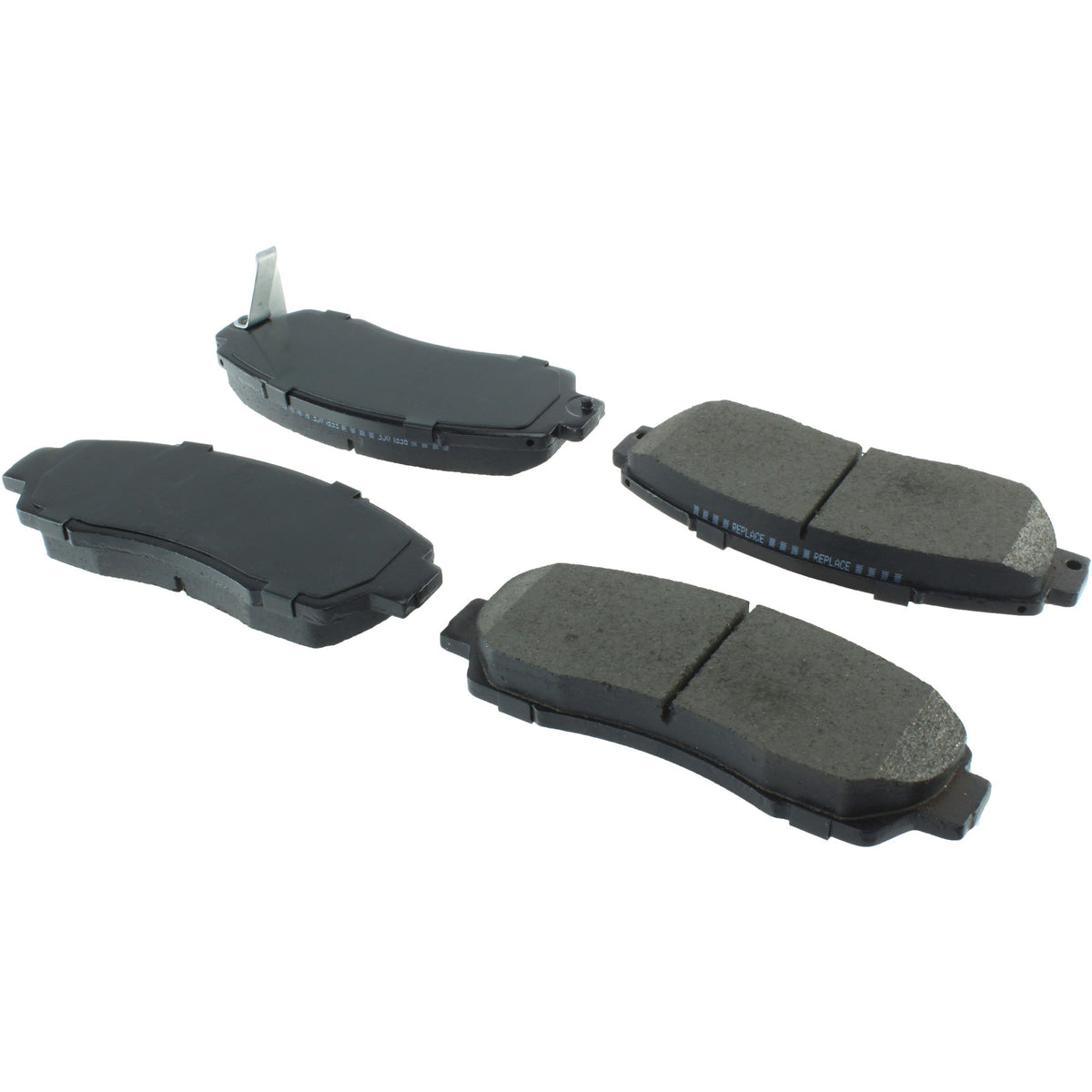 StopTech Street Brake Pads; Front With Shims