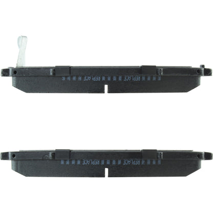 StopTech Street Brake Pads; Front With Shims