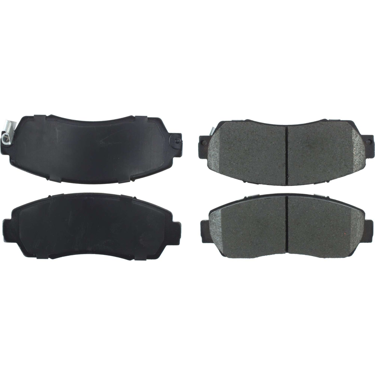 StopTech Street Brake Pads; Front With Shims