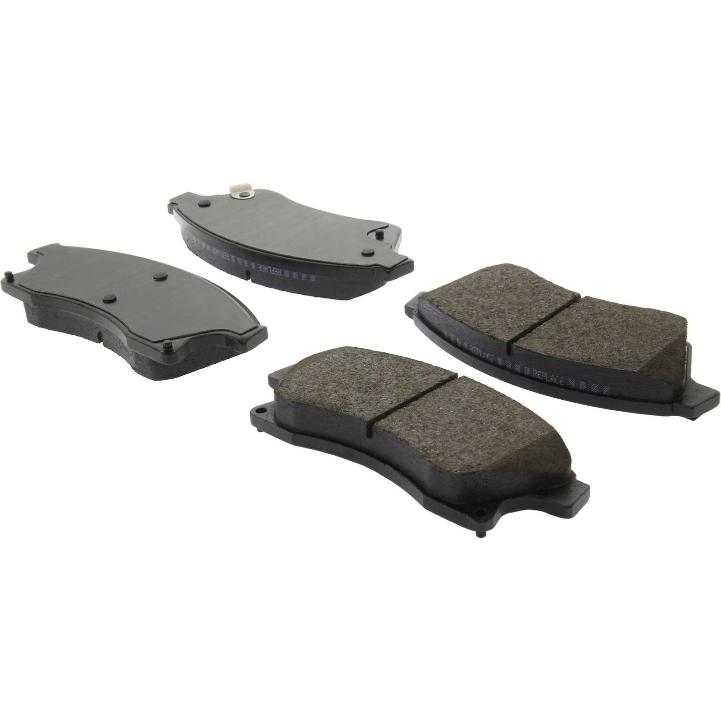 StopTech Street Brake Pads; Front With Shims