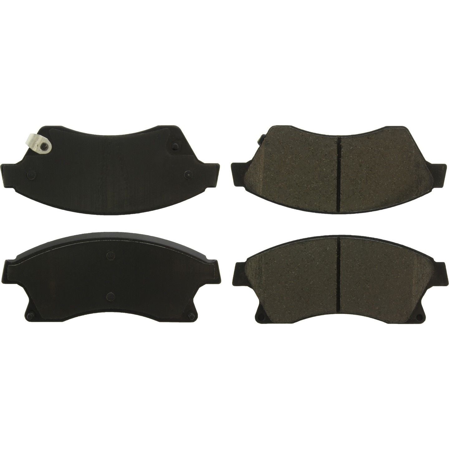 StopTech Street Brake Pads; Front With Shims