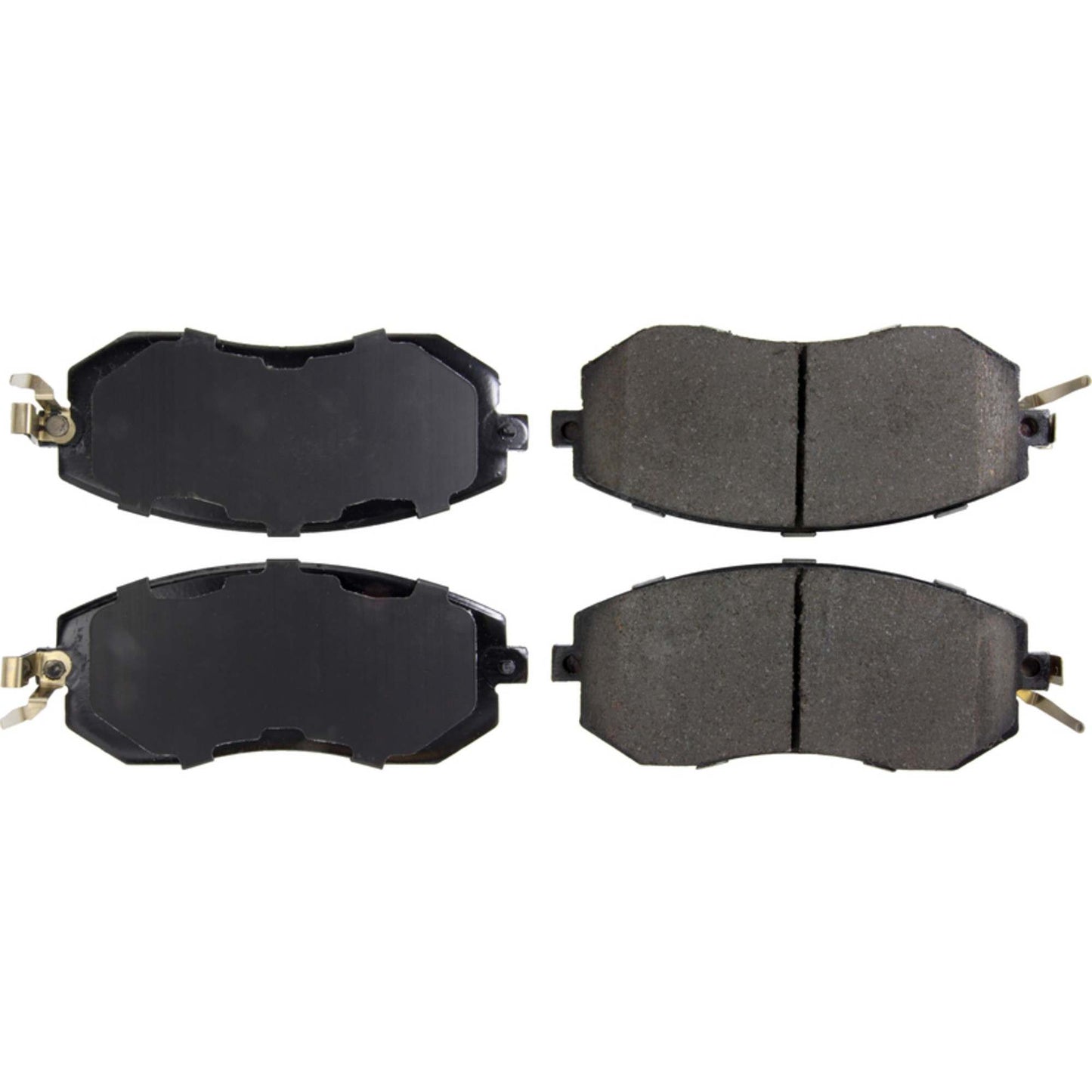 StopTech Street Brake Pads; Front With Shims