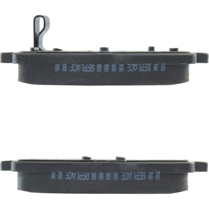 StopTech Street Brake Pads; Rear With Shims