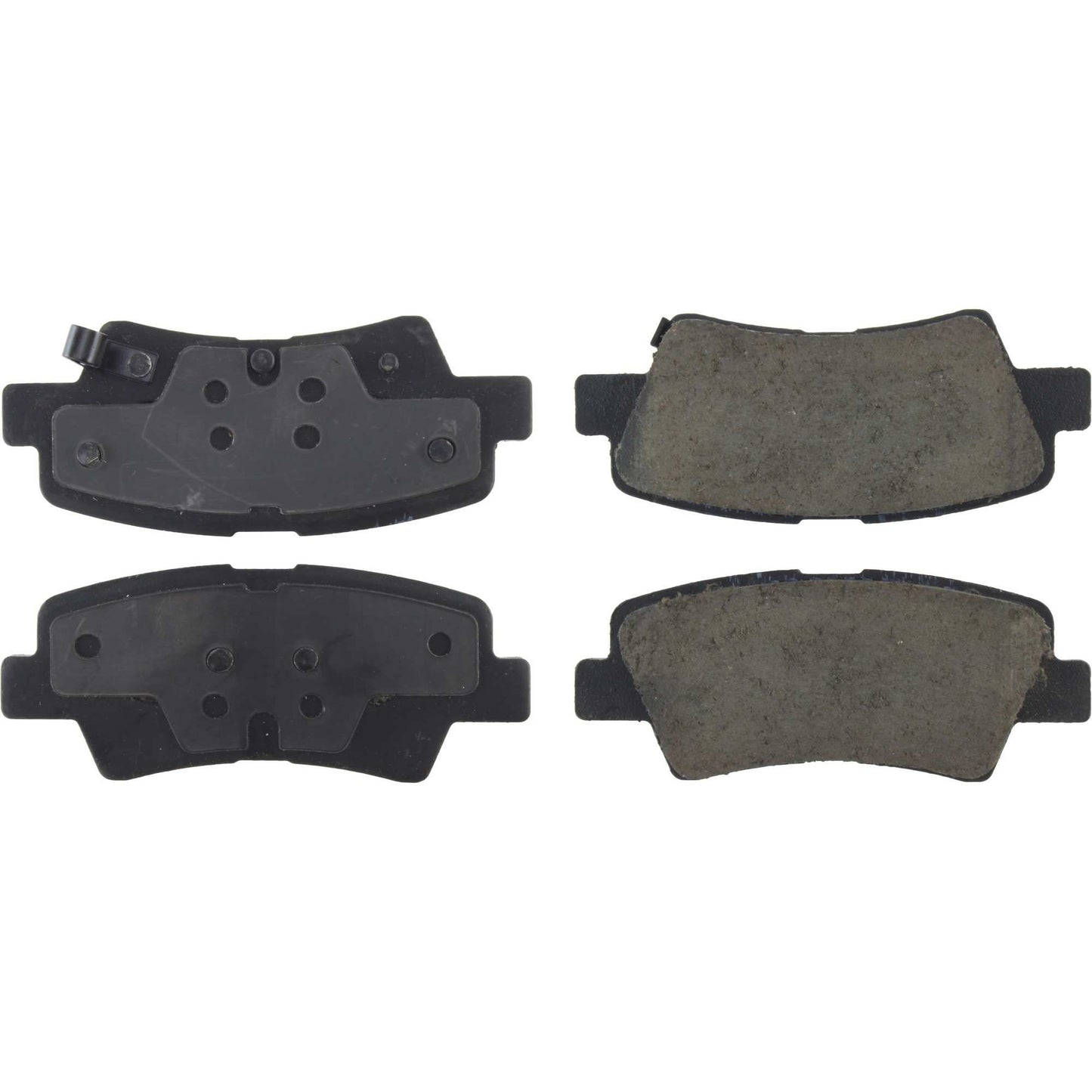 StopTech Street Brake Pads; Rear With Shims