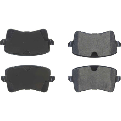 StopTech Street Brake Pads; Rear With Shims