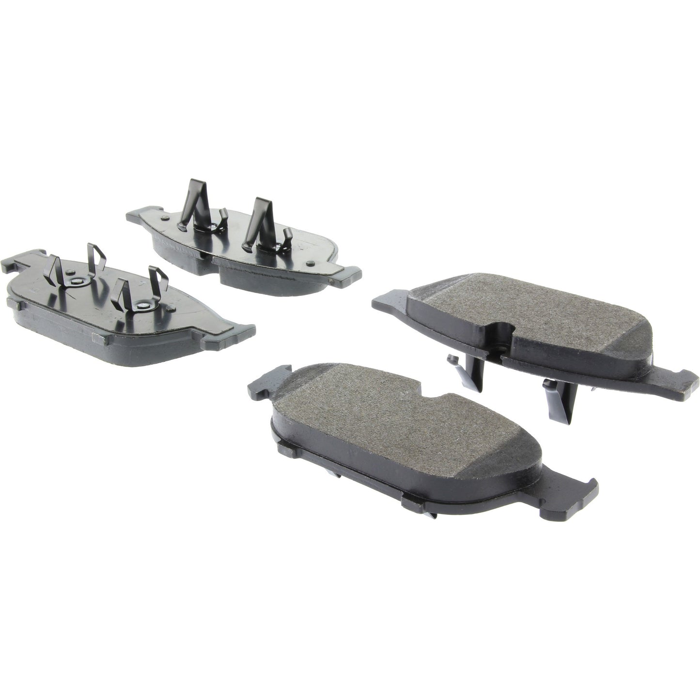 StopTech Street Brake Pads; Front With Shims