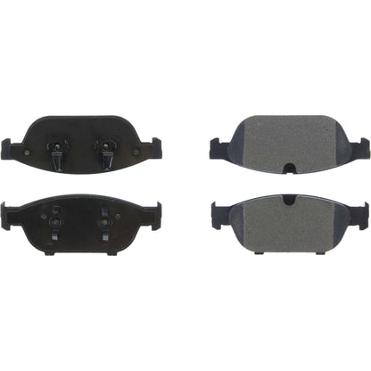 StopTech Street Brake Pads; Front With Shims
