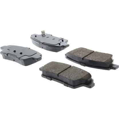 StopTech Street Brake Pads; Rear With Shims And Hardware