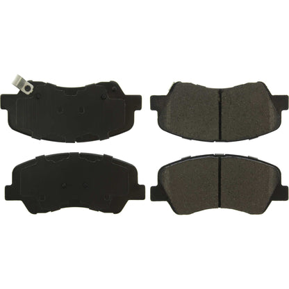 StopTech Street Brake Pads; Front With Shims