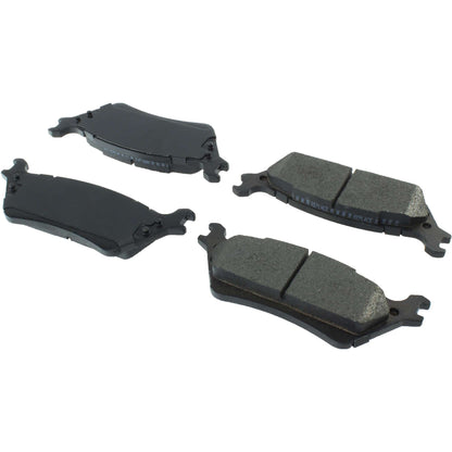 StopTech Street Brake Pads; Rear With Shims