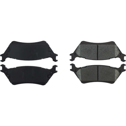 StopTech Street Brake Pads; Rear With Shims