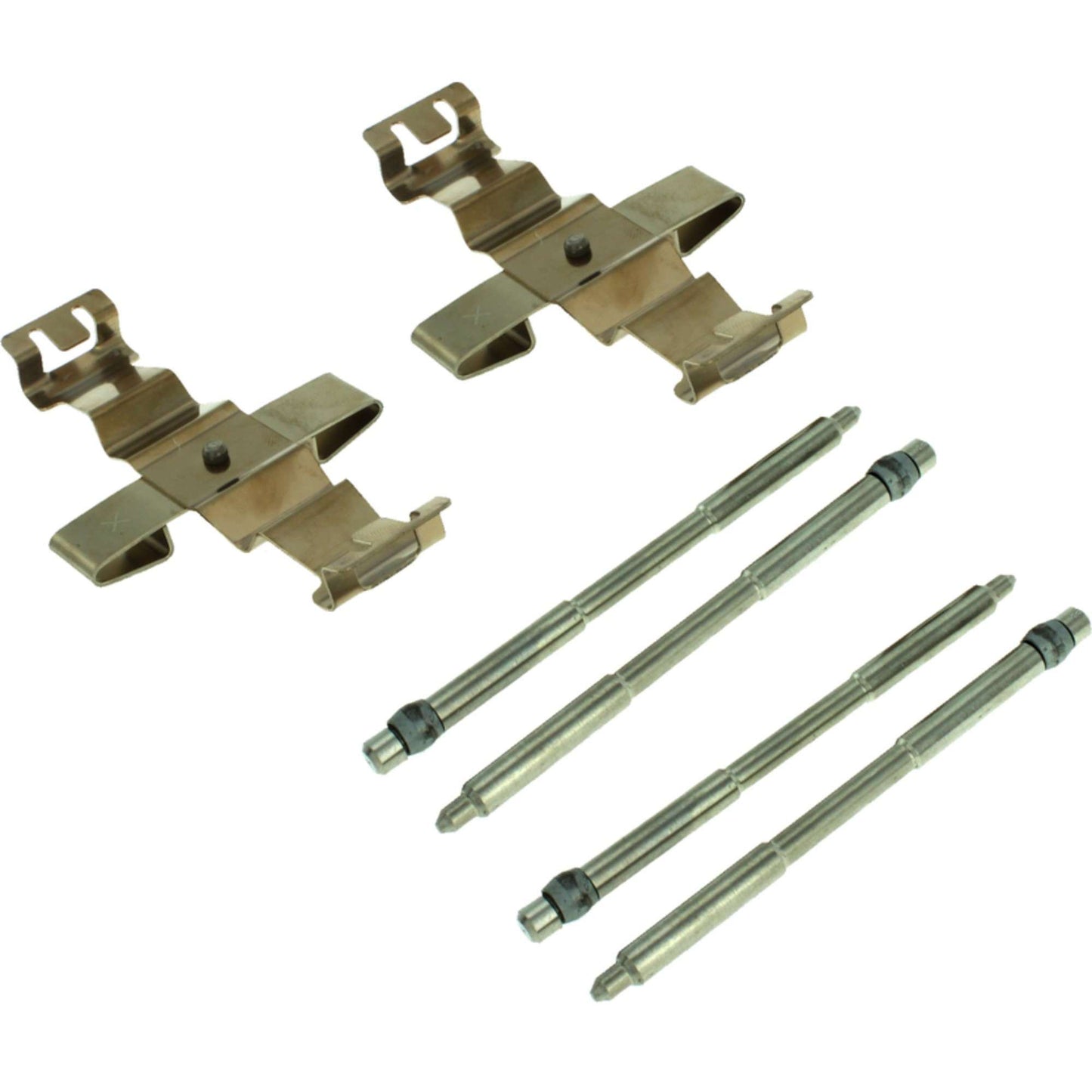 StopTech Street Brake Pads; Front With Shims