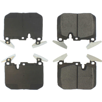 StopTech Street Brake Pads; Front With Shims