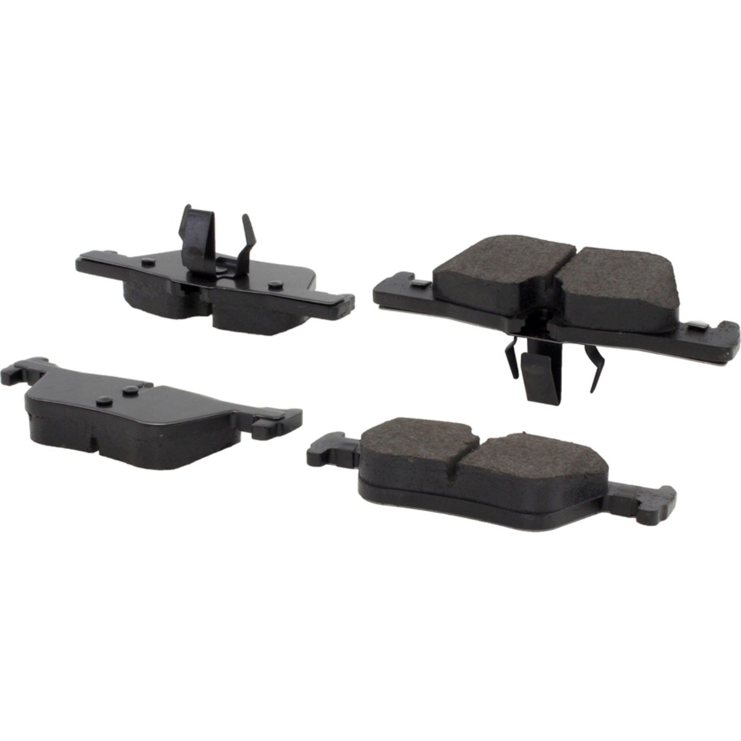 StopTech Street Brake Pads; Rear With Shims