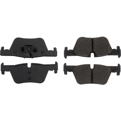 StopTech Street Brake Pads; Rear With Shims