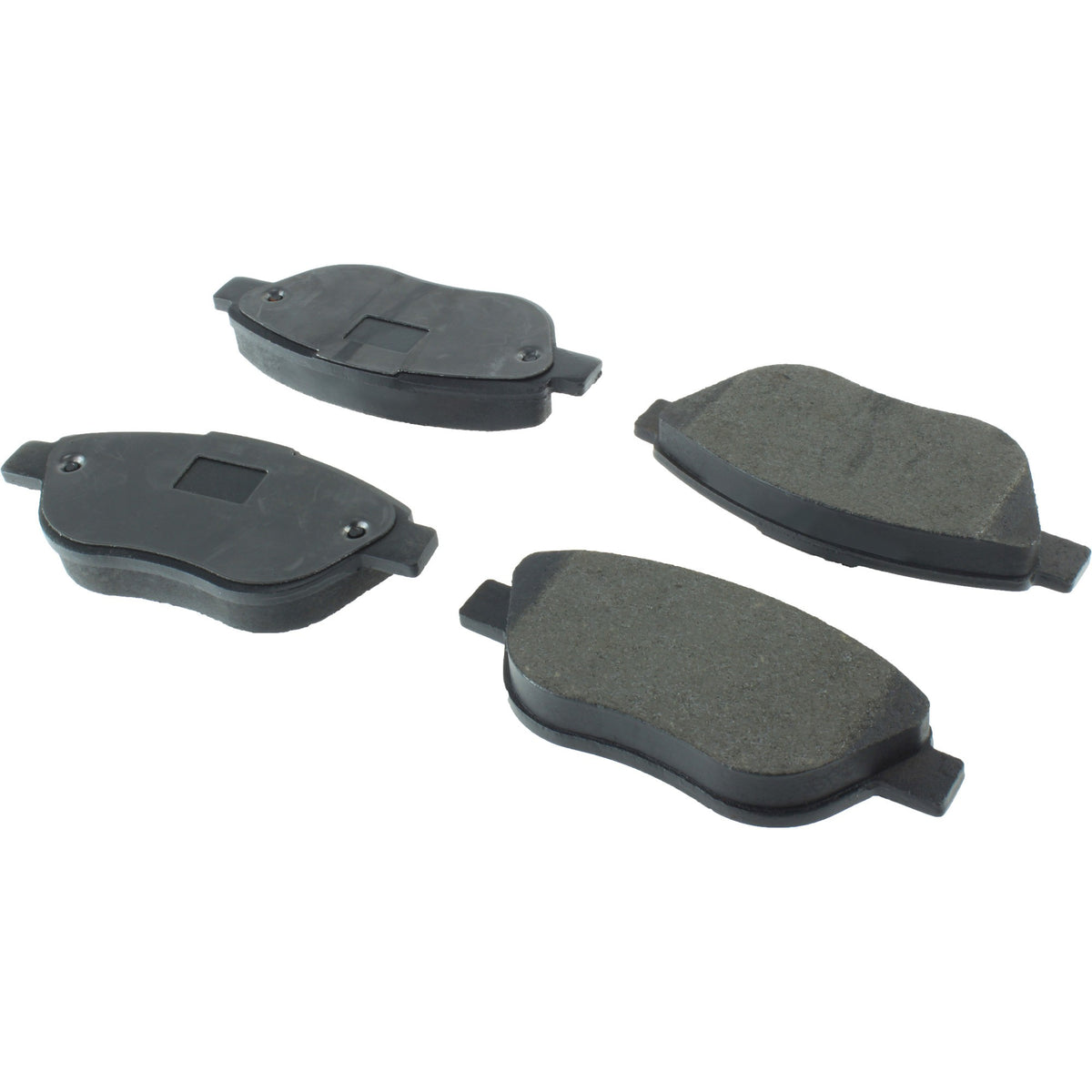 StopTech Street Brake Pads; Front With Shims And Hardware