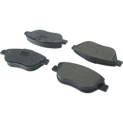 StopTech Street Brake Pads; Front With Shims And Hardware