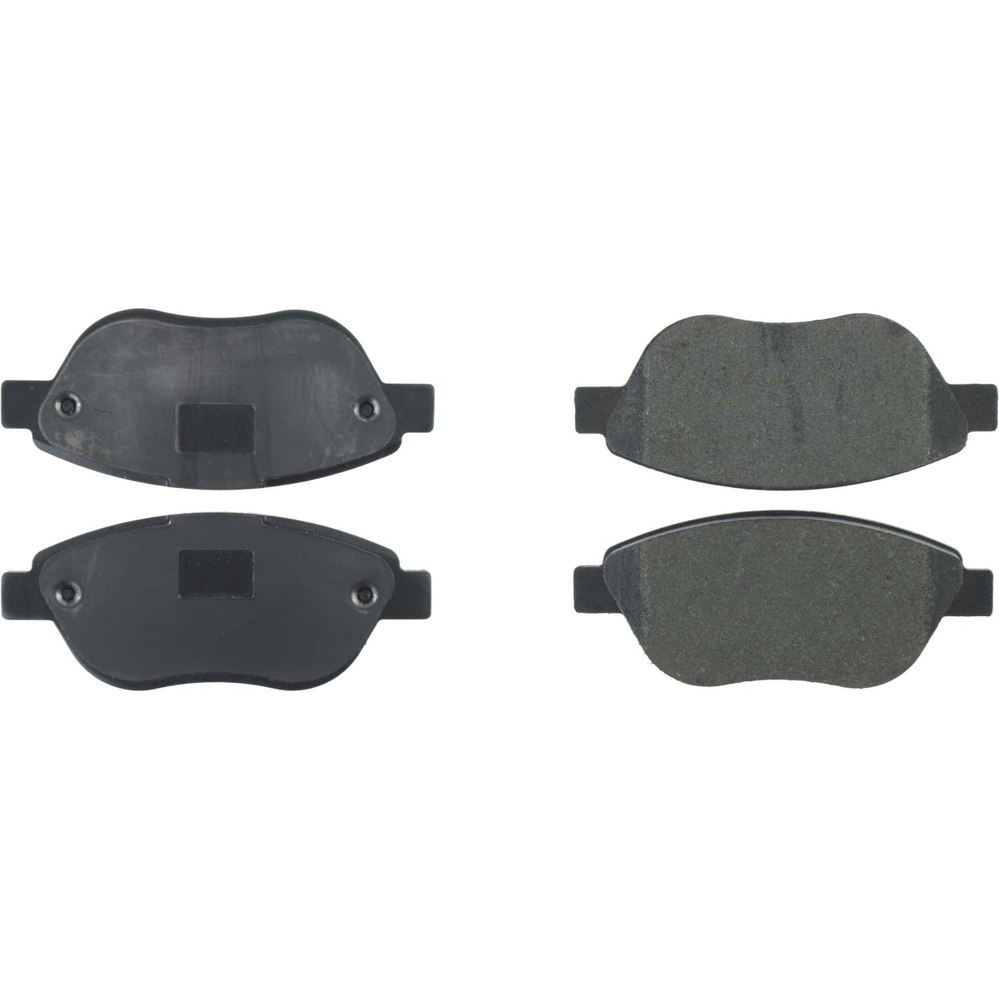 StopTech Street Brake Pads; Front With Shims And Hardware