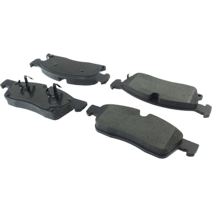 StopTech Street Brake Pads; Front With Shims