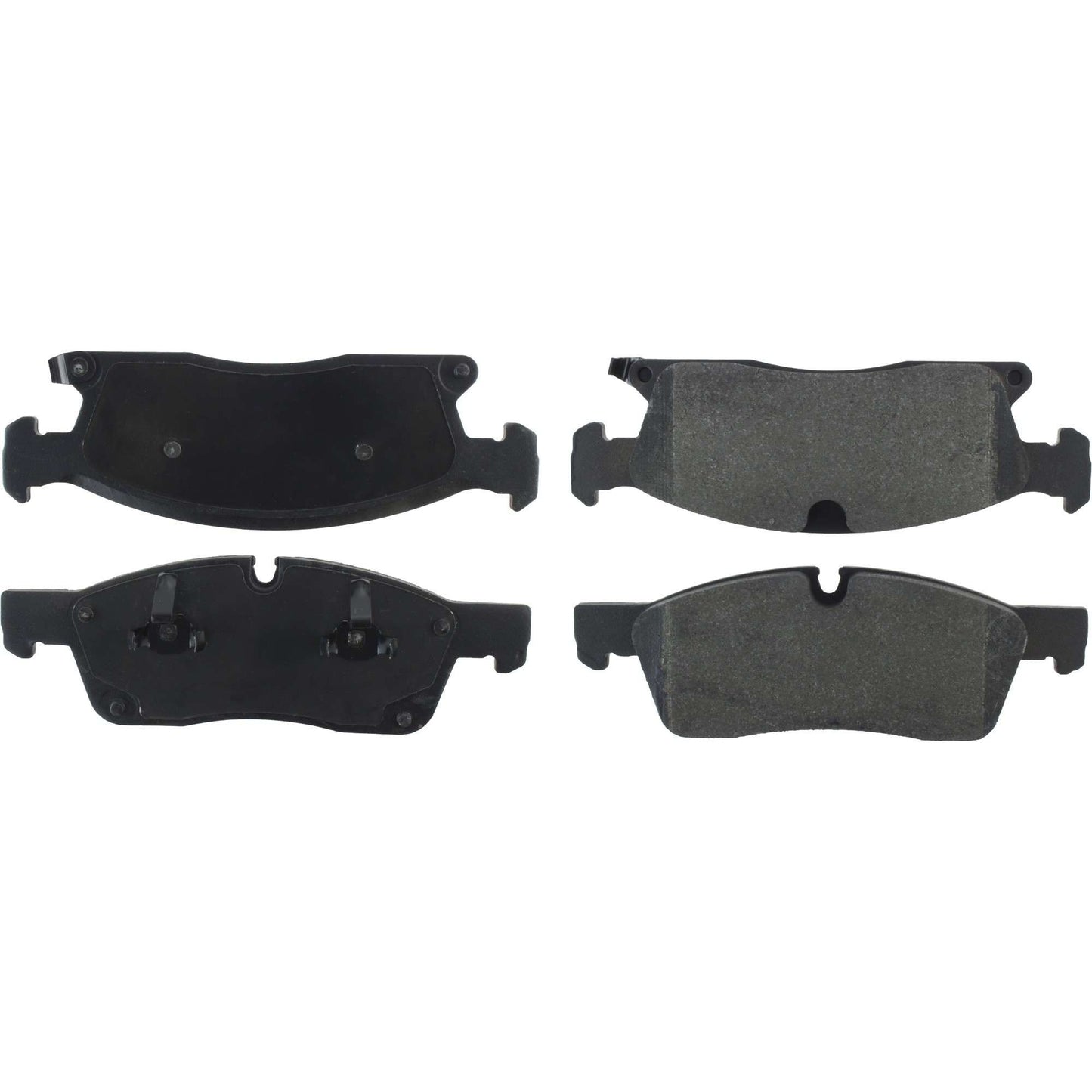 StopTech Street Brake Pads; Front With Shims