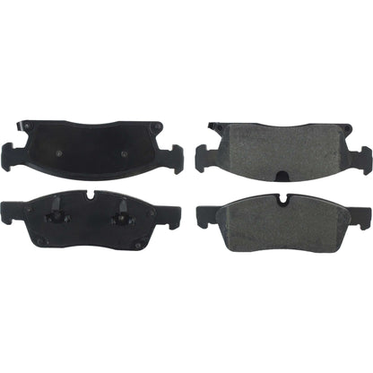 StopTech Street Brake Pads; Front With Shims