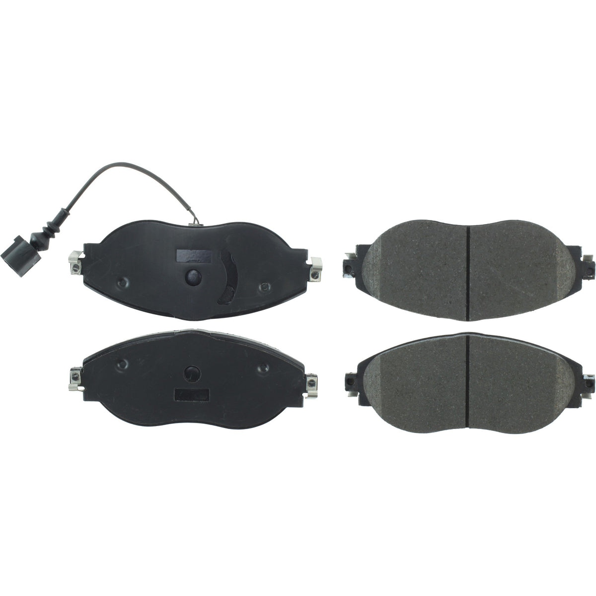 StopTech Street Brake Pads; Front With Shims