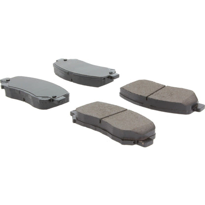 StopTech Street Brake Pads; Front With Shims
