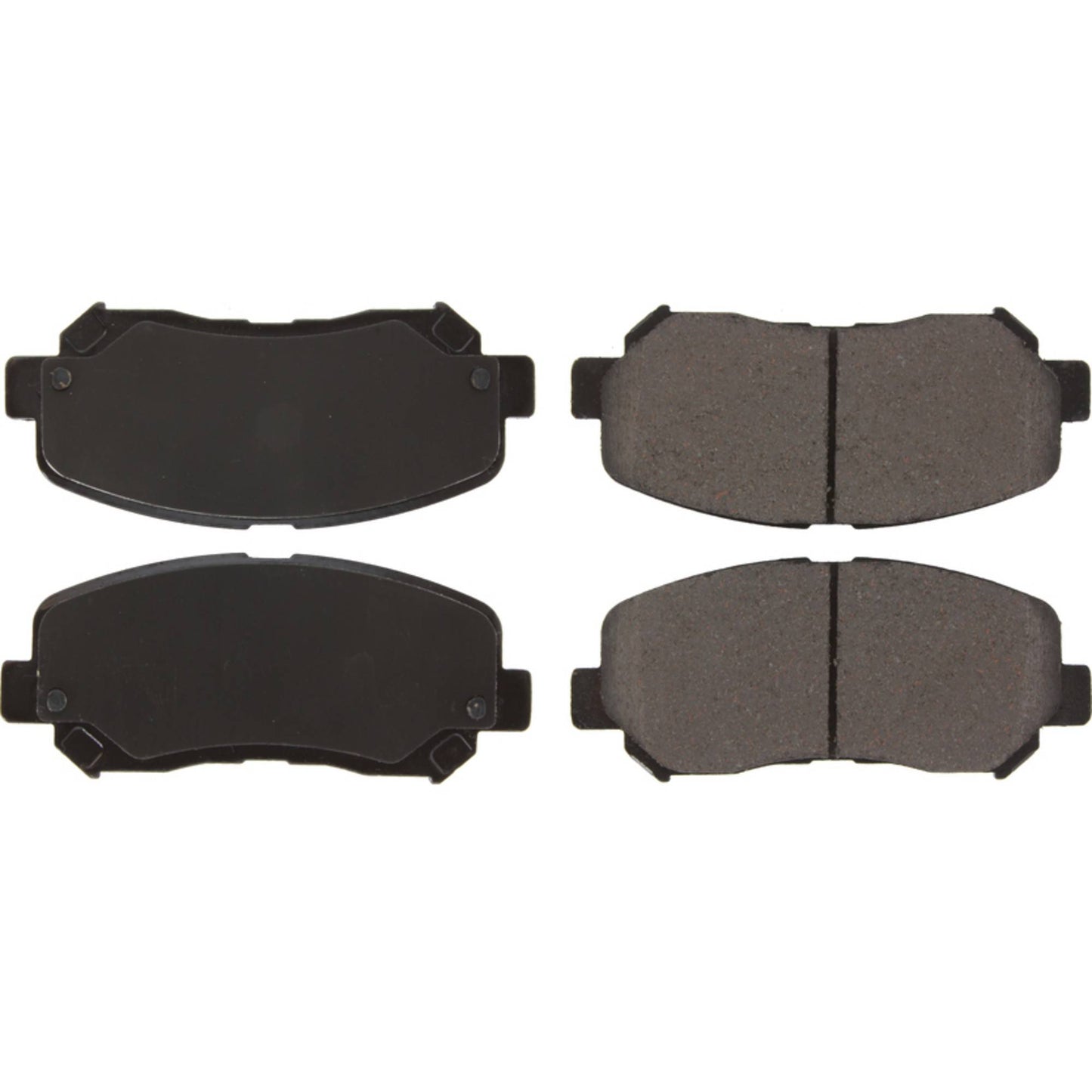 StopTech Street Brake Pads; Front With Shims