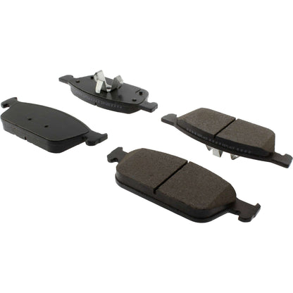 StopTech Street Brake Pads; Front With Shims