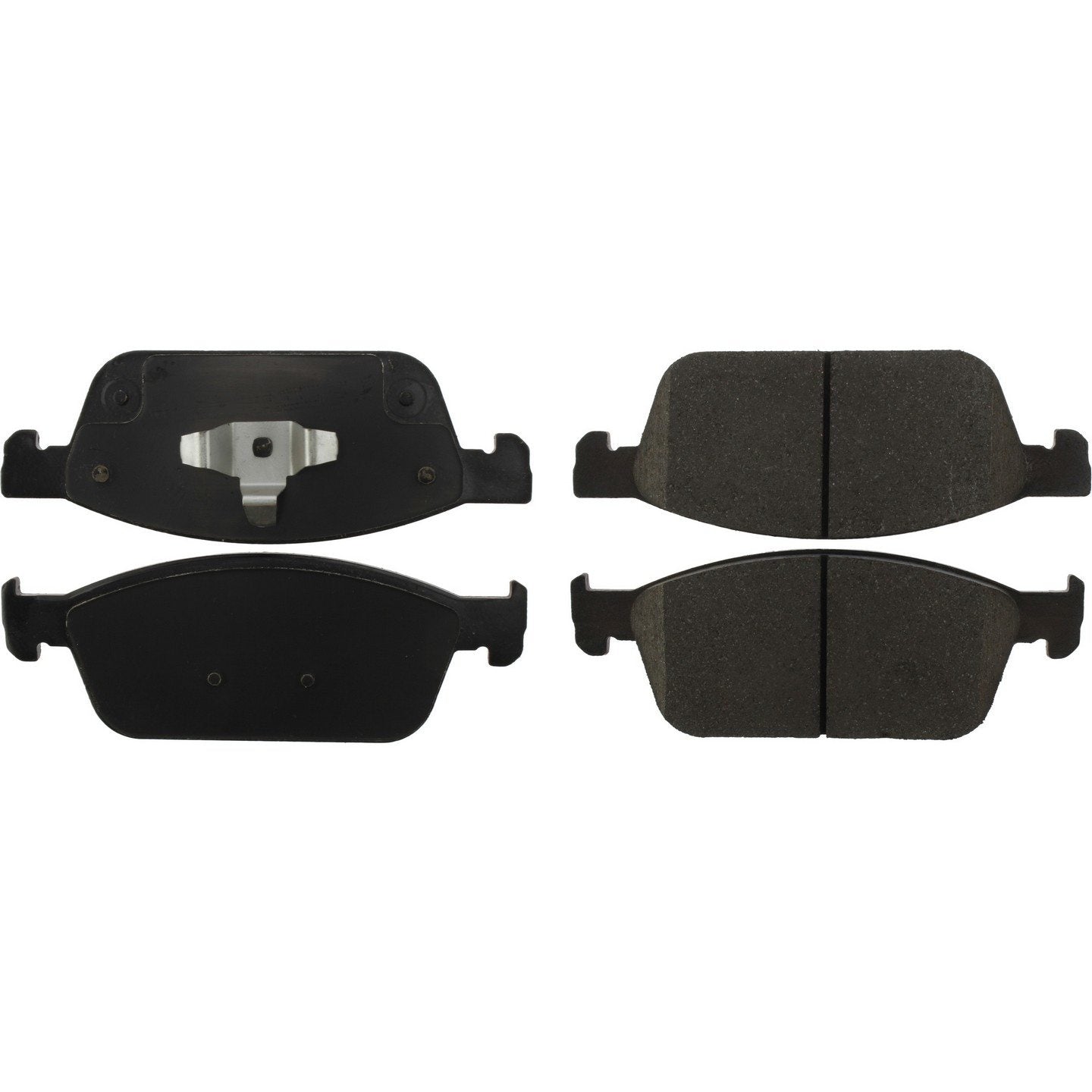 StopTech Street Brake Pads; Front With Shims