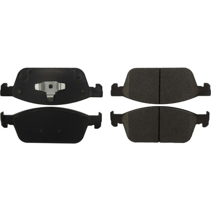 StopTech Street Brake Pads; Front With Shims