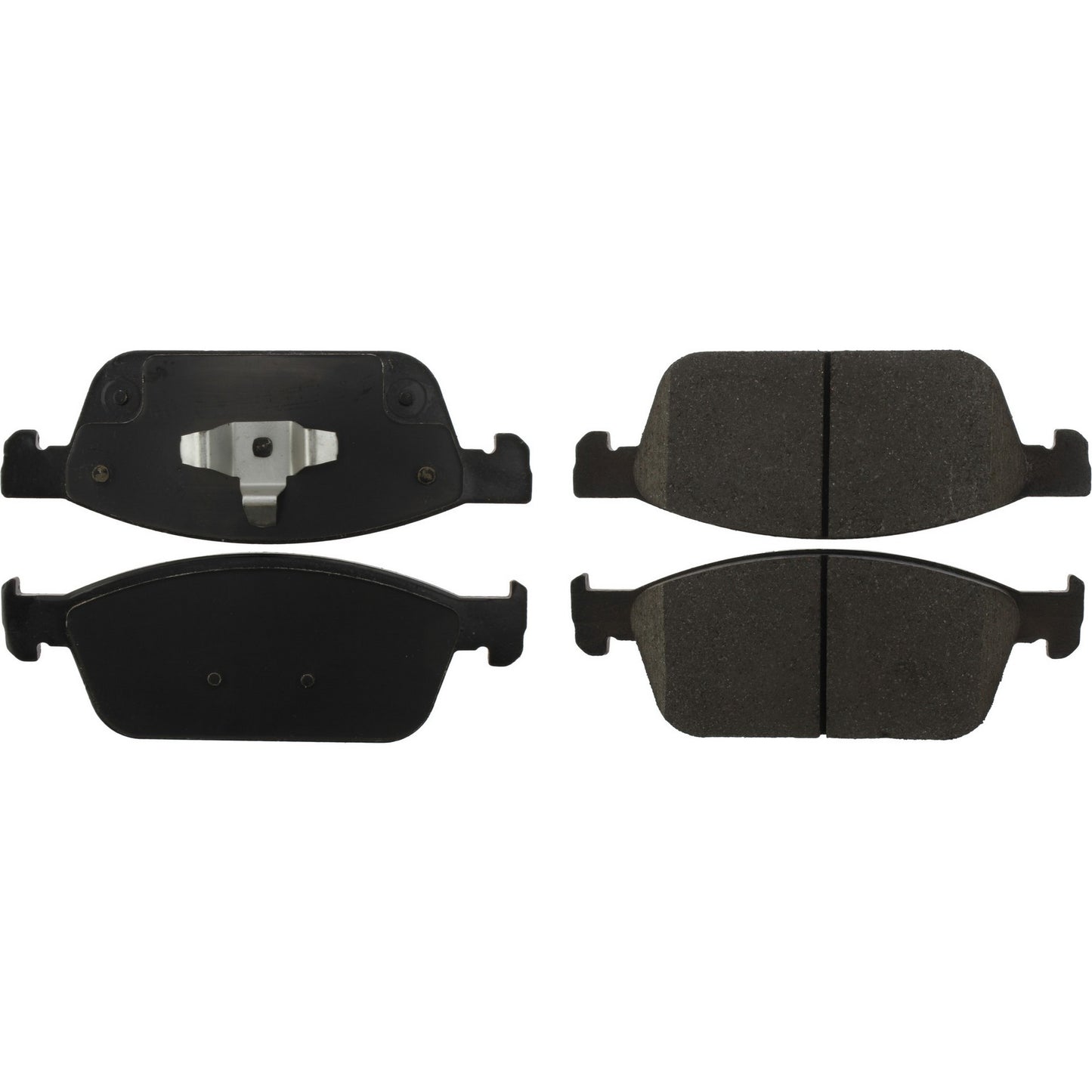 StopTech Street Brake Pads; Front With Shims