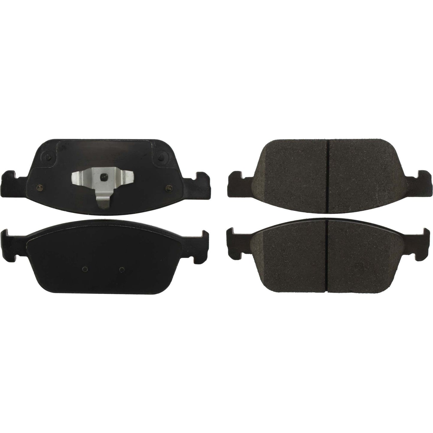 StopTech Street Brake Pads; Front With Shims
