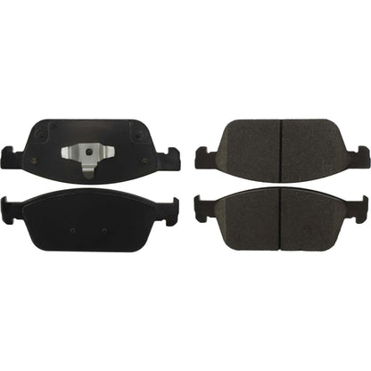 StopTech Street Brake Pads; Front With Shims