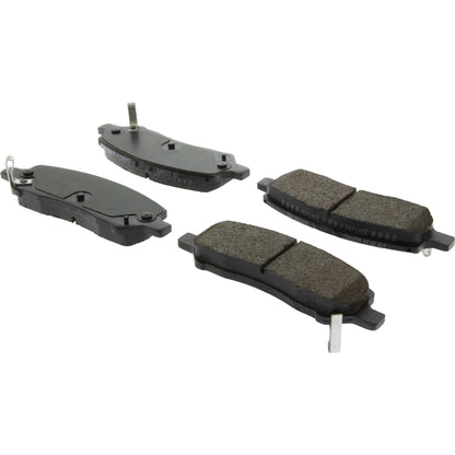 StopTech Street Brake Pads; Rear With Shims