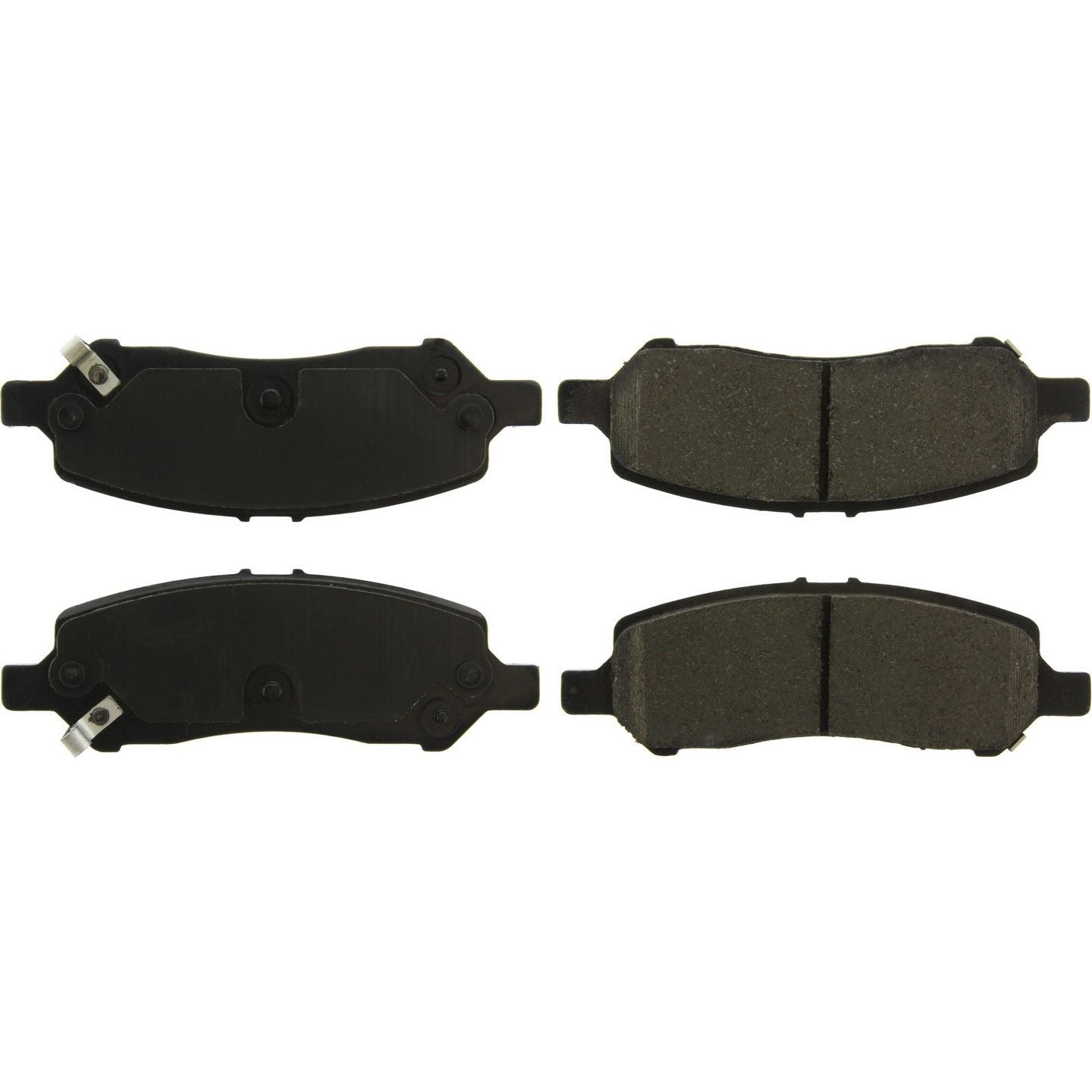 StopTech Street Brake Pads; Rear With Shims
