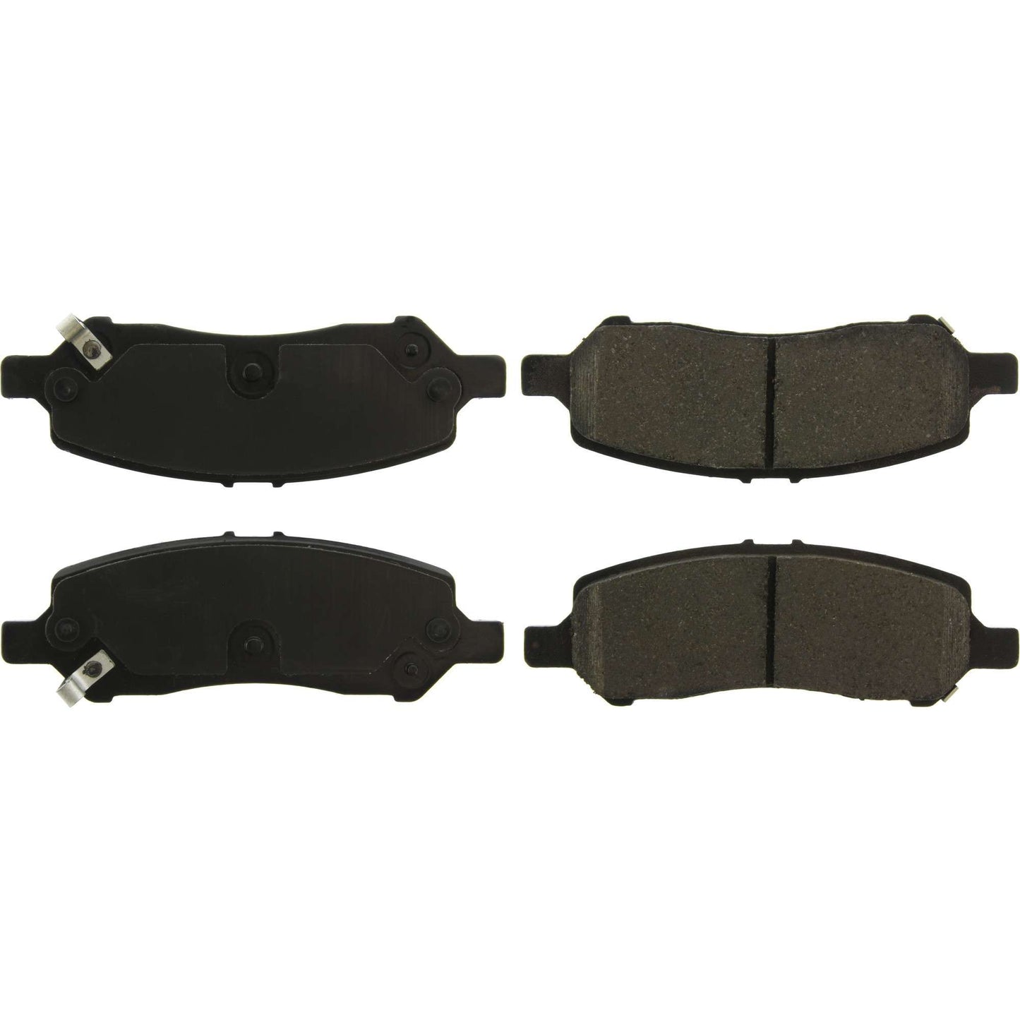 StopTech Street Brake Pads; Rear With Shims