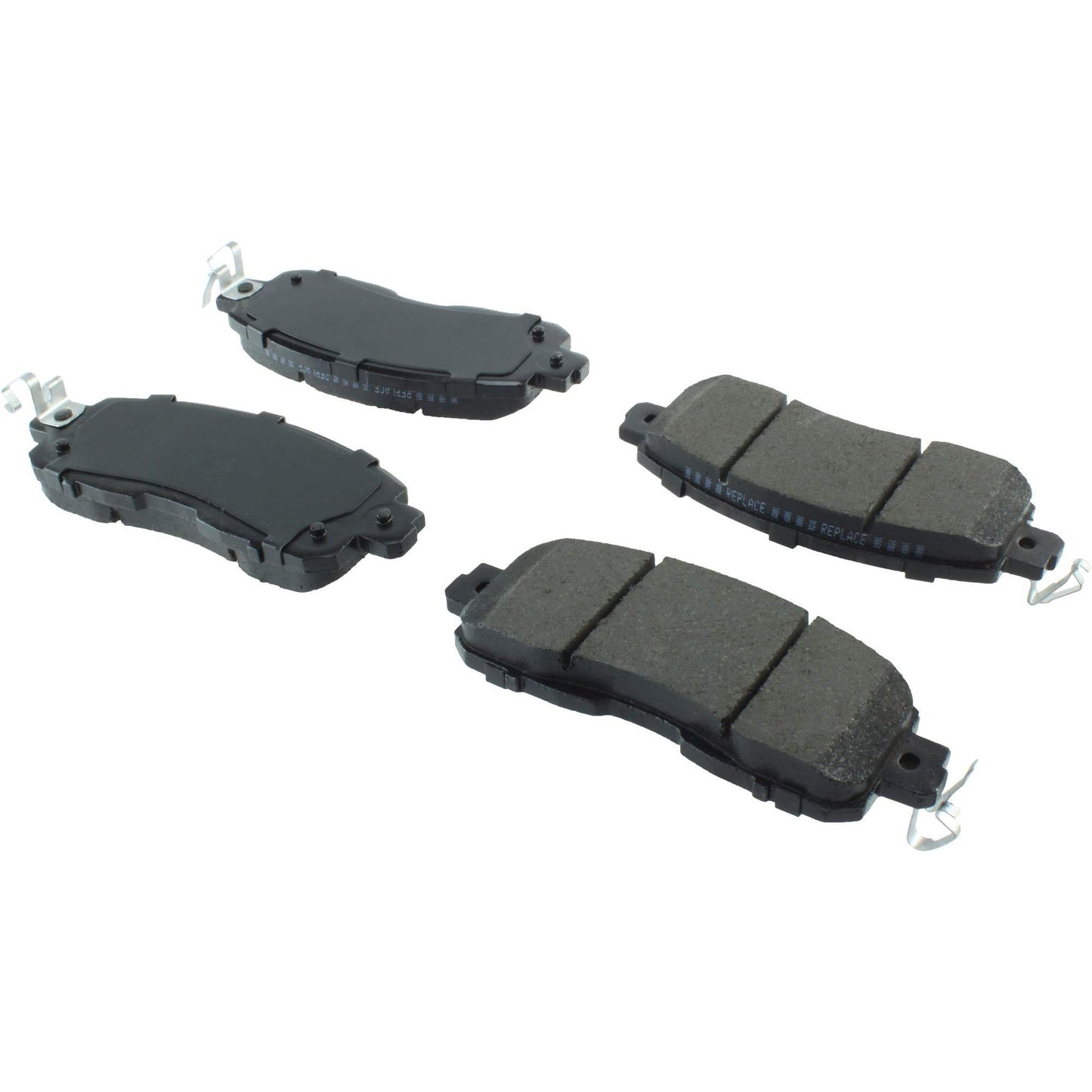 StopTech Street Brake Pads; Front With Shims And Hardware