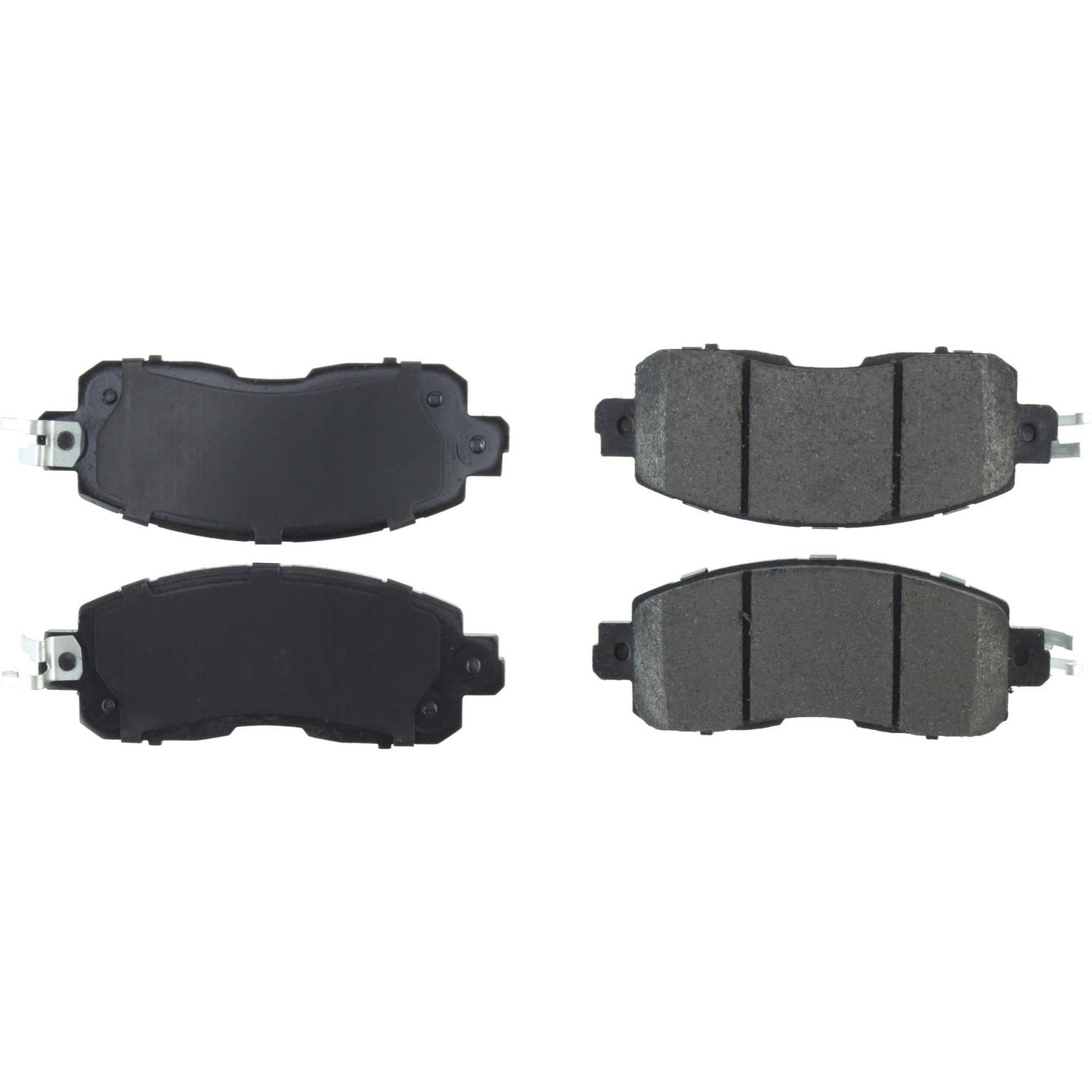 StopTech Street Brake Pads; Front With Shims And Hardware