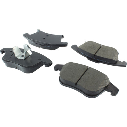 StopTech Street Brake Pads; Front With Shims