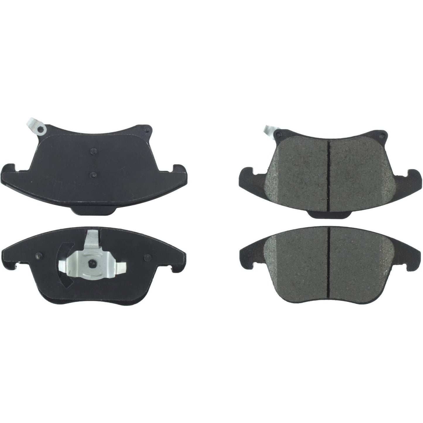 StopTech Street Brake Pads; Front With Shims
